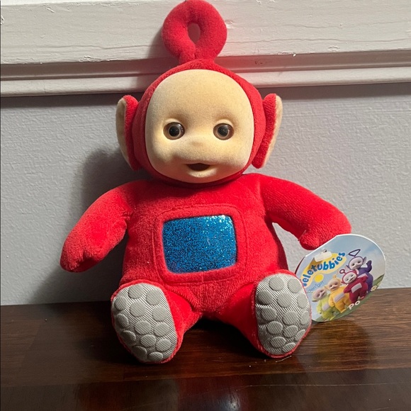 VINTAGE TELETUBBIE PO STUFFIE PLUSH STUFFED ANIMAL W TAG KIDS - Picture 1 of 7